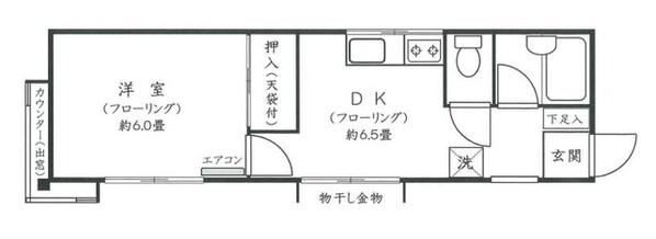 シャトー神宮の物件間取画像